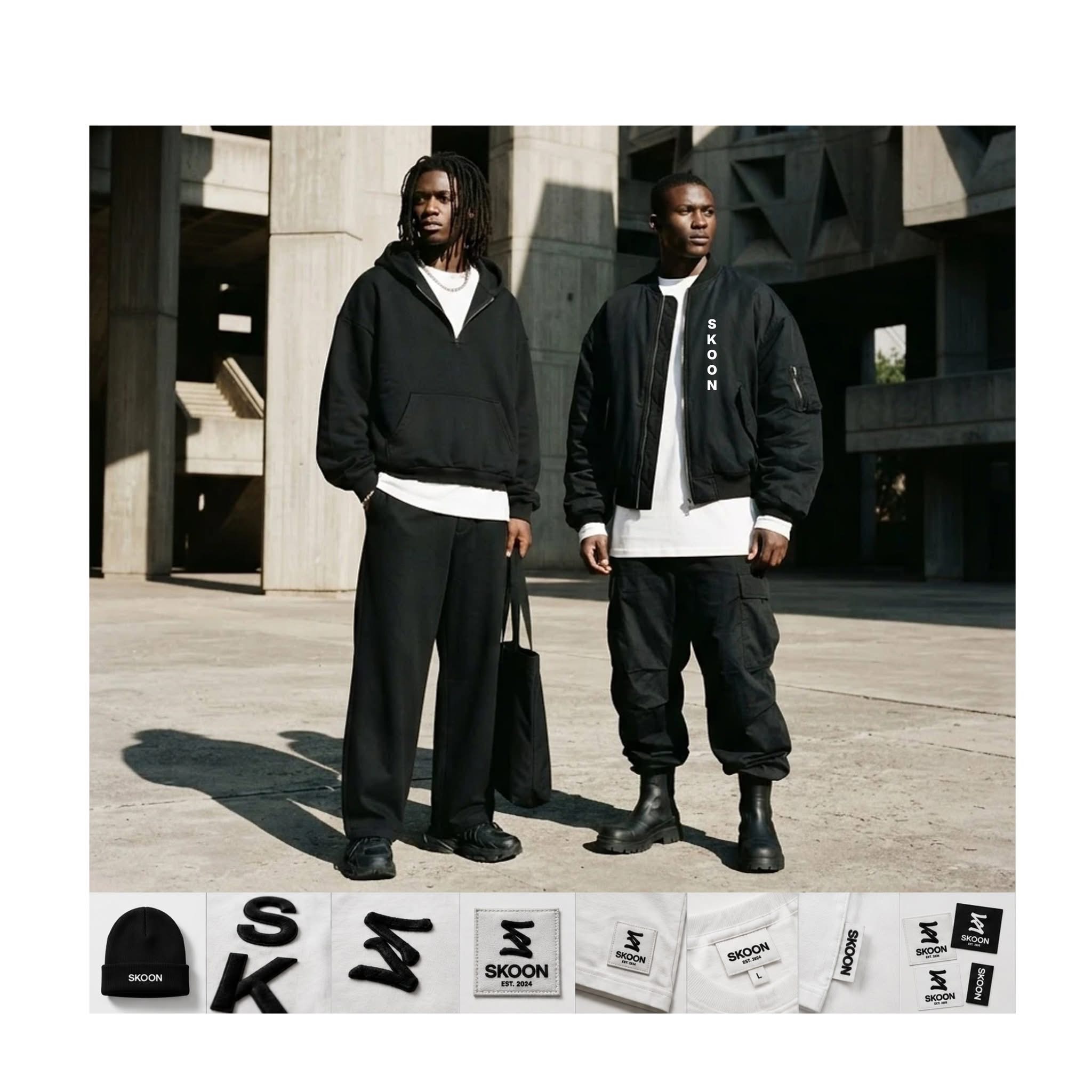 SKOON. apparel concept imagery by Omniversa
